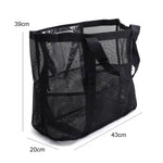 Large Capacity Mesh Swimming Tote Beach Bag