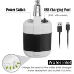 KE-801 야외 전기 샤워 캠핑 충전식 휴대용 샤워기, KE-801 2200mAh