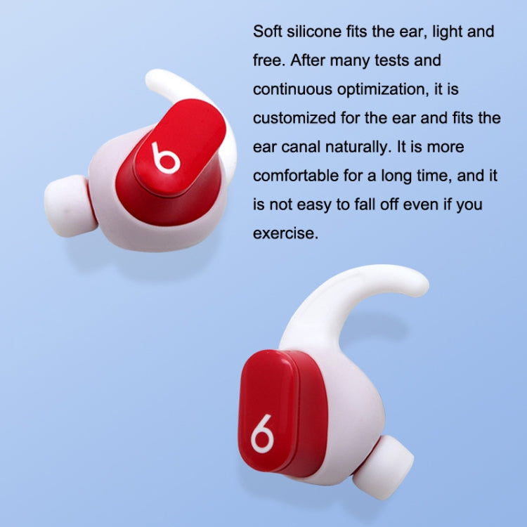 Beats Studio Buds용 2쌍 무선 블루투스 이어폰 실리콘 논슬립 이어캡