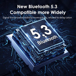 B39 2-in-1 블루투스 5.3 AUX 음악 리시버 TV 컴퓨터 어댑터, B39