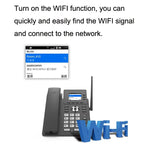 S01 스마트 VOIP 네트워크 전화 4G 풀 네트콤 SIP 오디오 컨퍼런스 비즈니스 사무실 무선 고정 전화, S01