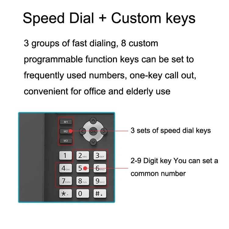S01 스마트 VOIP 네트워크 전화 4G 풀 네트콤 SIP 오디오 컨퍼런스 비즈니스 사무실 무선 고정 전화, S01
