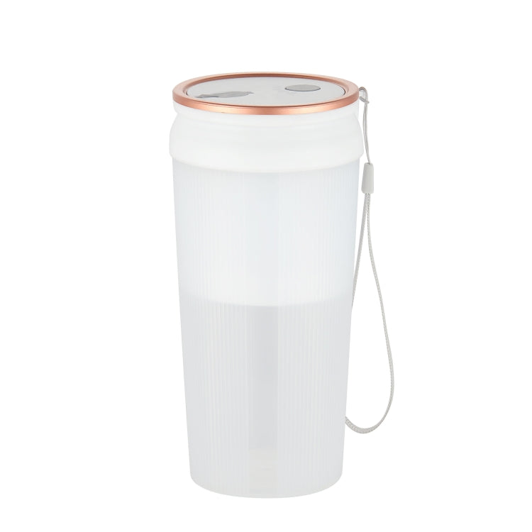 LGZ-1 500ml 50W 4날 전기 휴대용 주서기 충전식 주스 추출기, LGZ-1 (핑크), LGZ-1 (화이트), LGZ-1 (그린)