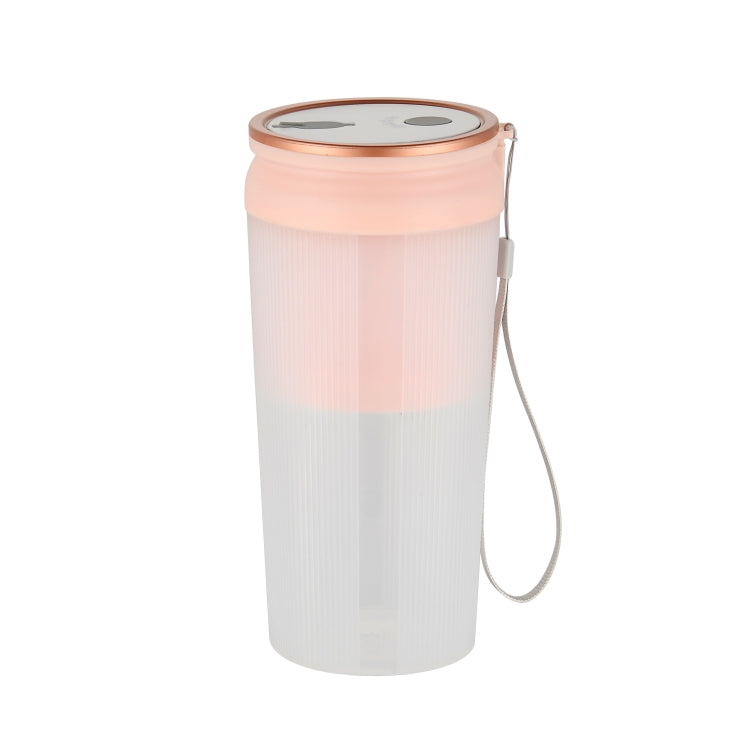 LGZ-1 500ml 50W 4날 전기 휴대용 주서기 충전식 주스 추출기, LGZ-1 (핑크), LGZ-1 (화이트), LGZ-1 (그린)