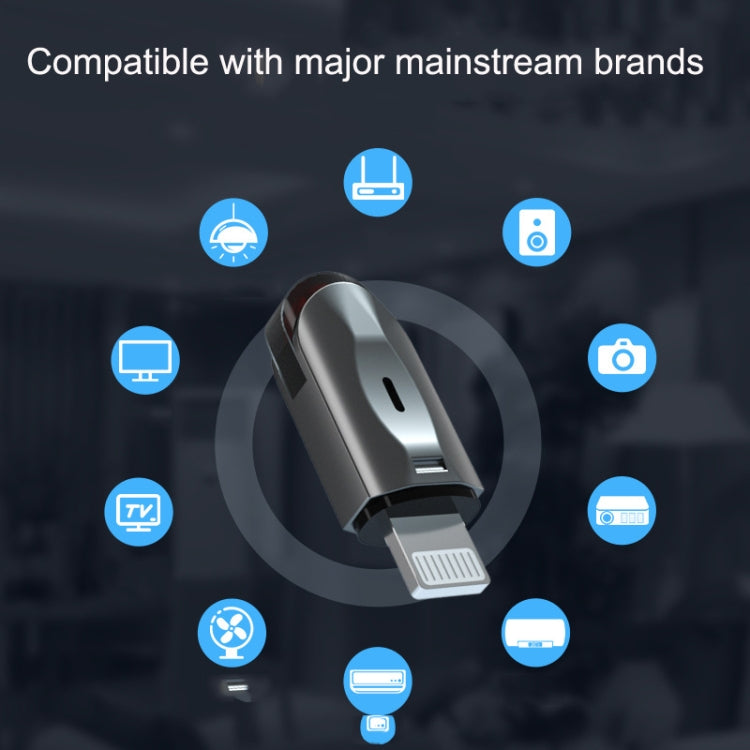 R10 휴대폰 스마트 적외선 송신기 학습형 장거리 리모컨, 인터페이스:, Type-C/USB-C, 8핀, 마이크로 USB