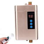 리모컨 조절 온도 전기 온수기, 미국 플러그 3000W, 영국 플러그 3000W, 유럽 플러그 4000W, 호주 플러그 4000W