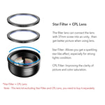 APEXEL APL-HB100MM HD 곤충 보석 100 마이크로 외장 휴대폰 렌즈, APL-HB100MM