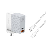 LDNIO A2620C 65W 범용 휴대폰 태블릿 충전기 Type-C/USB-C 포트 고속 충전기, 65W EU 플러그, 65W UK 플러그, 65W US 플러그
