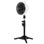 ZK-01 7인치 야외 캠핑 LED 조명 삼각대 선풍기 휴대용 다기능 보조 배터리 목걸이 선풍기