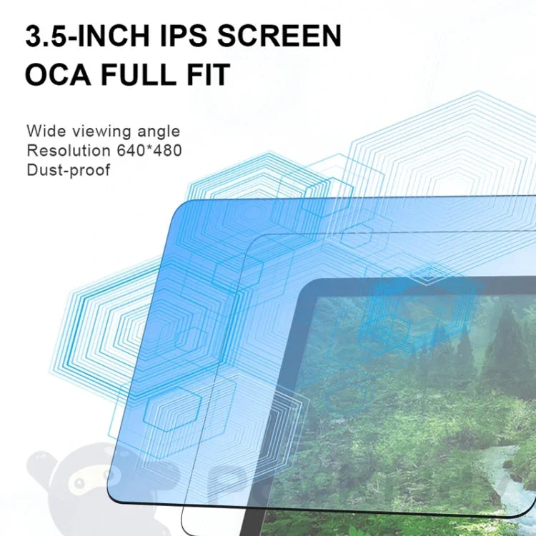 POWKIDDY RGB20S 3.5인치 IPS 스크린 레트로 오픈 소스 휴대용 게임 콘솔, 16GB+64GB, 16GB+256GB