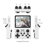 POWKIDDY RGB20S 3.5인치 IPS 스크린 레트로 오픈 소스 휴대용 게임 콘솔, 16GB+64GB, 16GB+256GB