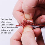 5pcs /Pack Long Car Fast Tire Patch Adhesive Strips Motorcycle Bike Adhesive Strip Tire Repair Tools, 10sets Long