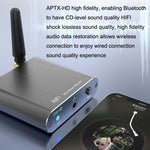 블루투스 5.2 오디오 리시버 3.5MM AUX 동축 광섬유 APTX HD 블루투스 어댑터, D300