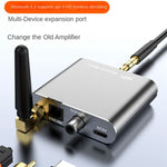 블루투스 5.2 오디오 리시버 3.5MM AUX 동축 광섬유 APTX HD 블루투스 어댑터, D300