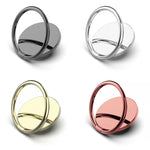 Full Metal Bracket 360 Degree Rotating Magnetic Phone Ring Buckle, 1pcs