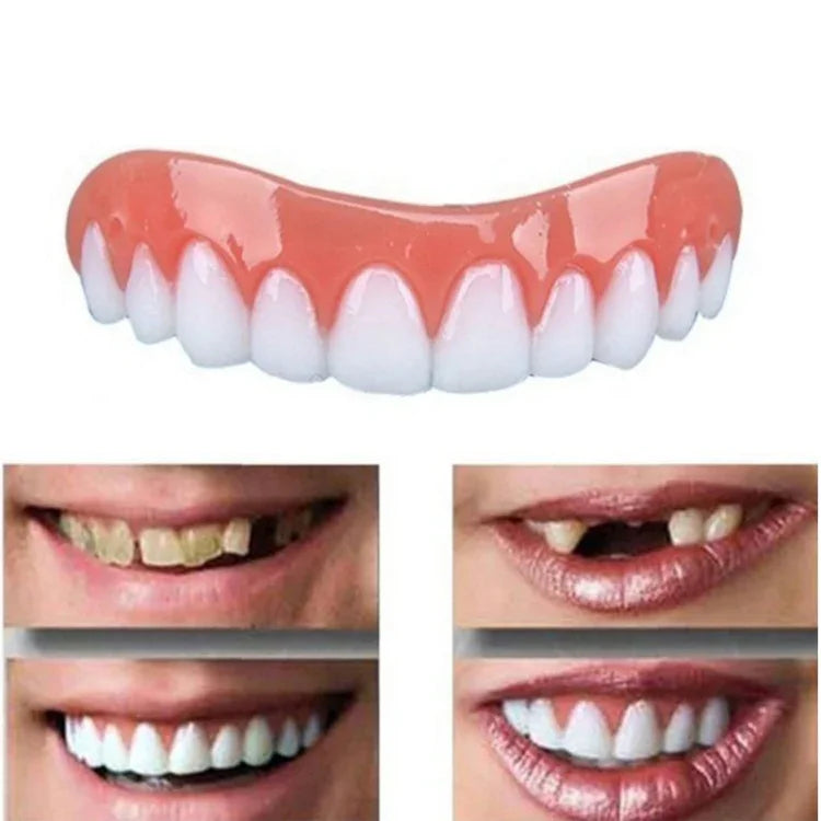 뷰티 도구 가짜 치아 즉석 미소 편안한 착용 플렉스 가짜 치아 커버