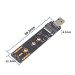 ENCNVME-R33 USB 3.2 Gen 2 10Gbps NVMe M.2 SSD 어댑터 RTL9210 칩셋 M 키 M2 NVMe용, ENCNVME-R33