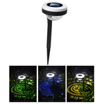 야외 태양광 LED 이중 광원 지면 꽂이 램프, JG04801 컬러 라이트, JG04802 컬러 라이트, JG04803 불꽃, JG04804 불꽃