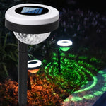 야외 태양광 LED 이중 광원 지면 꽂이 램프, JG04801 컬러 라이트, JG04802 컬러 라이트, JG04803 불꽃, JG04804 불꽃