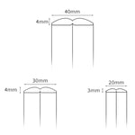 PVC 가정용 투명 충격 방지 스트립 가구 소프트 엣지 프로텍터, 1 cm x 1 m, 1 cm x 2 m, 1.5 cm x 1 m, 1.5 cm x 2 m, 2 cm x 1 m, 2 cm x 2 m