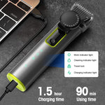 IPX5 방수 남성 다기능 이발사 4-in-1 면도기 코털 세트 USB 충전 푸시, 677 4-in-1