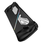 ASUS ROG Ally 게임 콘솔 실리콘 보호 커버 스프레이 오일 케이스, 실리콘 커버 블랙