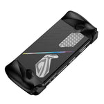 ASUS ROG Ally 게임 콘솔 실리콘 보호 커버 스프레이 오일 케이스, 실리콘 커버 블랙