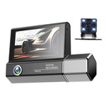 3 렌즈 비디오 HD 1080P 다국어 주행 기록기, F10