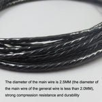 Shure MMCX / SE215 / SE425 / SE535 / SE846 / UE900 / Waston 헤드셋 케이블, ZS0073 레드, ZS0073 블루, ZS0073 블랙
