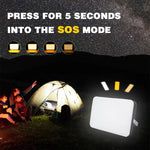 Outdoor Camping LED Light Waterproof USB Rechargeable Lighting, YL205