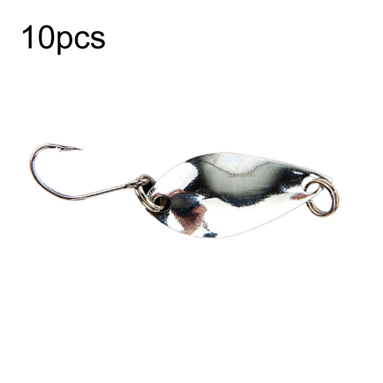 싱글 훅 스푼형 말 입 멜론 스팽글 가짜 루어 낚시 루어, 10개 5g, 10개 3.5g, 10개 2.5g, 10개 2g 메쉬, 10개 2g 나비