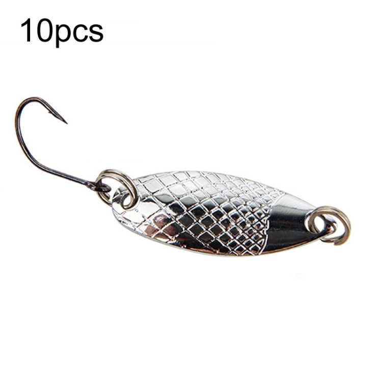 싱글 훅 스푼형 말 입 멜론 스팽글 가짜 루어 낚시 루어, 10개 5g, 10개 3.5g, 10개 2.5g, 10개 2g 메쉬, 10개 2g 나비