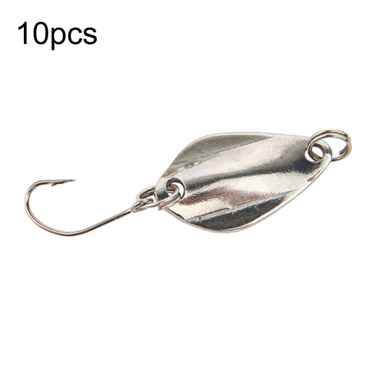 싱글 훅 스푼형 말 입 멜론 스팽글 가짜 루어 낚시 루어, 10개 5g, 10개 3.5g, 10개 2.5g, 10개 2g 메쉬, 10개 2g 나비