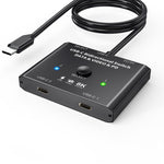 8K30 타입-C / USB-C 양방향 스위치 10Gbps HD 분배기, KC-C201, C201 단일 기기