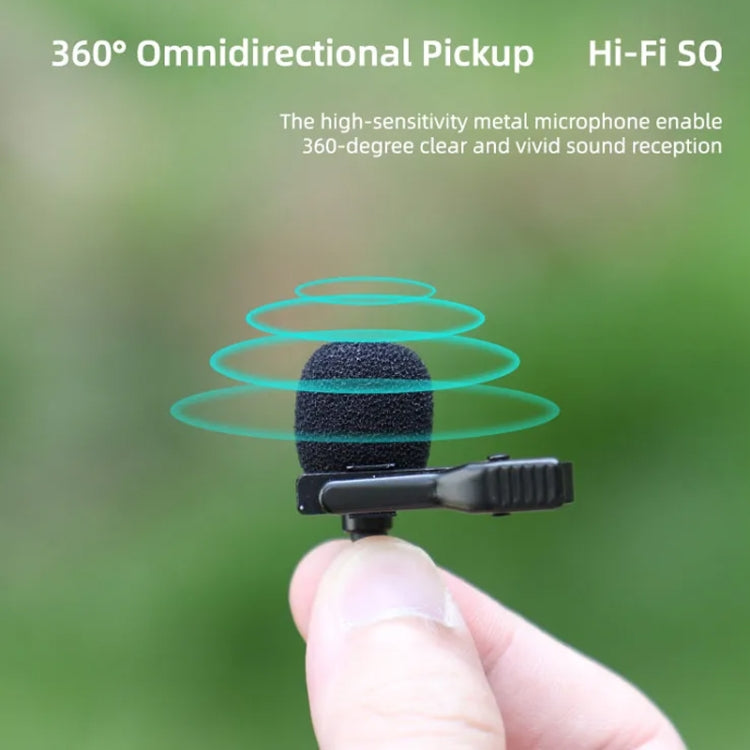 Sunnylife MC490 칼라 마이크로폰 모션 카메라 녹음용, DJI Action3/2용, Insta360 ONE RS용, Insta360 ONE X2/X3/1인치 360 에디션용