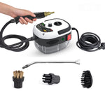 2500W 고온 고압 스팀 청소기 주방 욕실 가구용, 화이트 220V UK 플러그