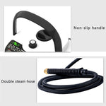 2500W 고온 고압 스팀 청소기 주방 욕실 가구용, 화이트 220V UK 플러그