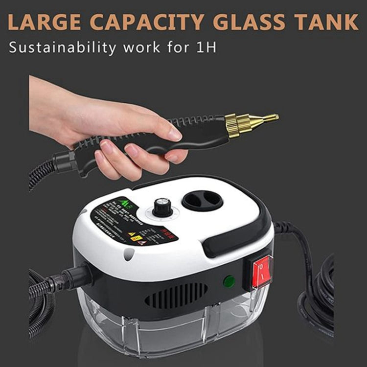 2500W 고온 고압 스팀 청소기 주방 욕실 가구용, 화이트 220V UK 플러그