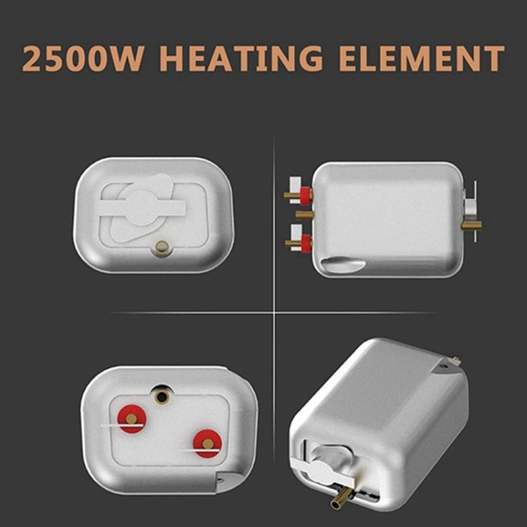 2500W 고온 고압 스팀 청소기 주방 욕실 가구용, 화이트 220V UK 플러그