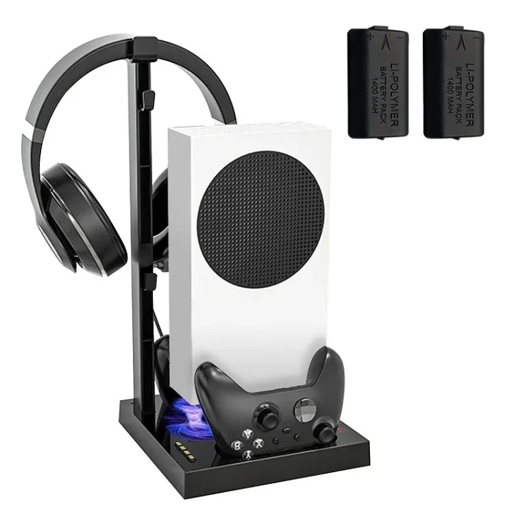 Iplay Xbox Series S 본체 냉각 거치대 핸들 충전 베이스