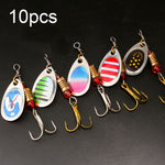 Roadrunner False Bait Sequins Lure Set, Color Random Delivery, 5pcs, 10pcs