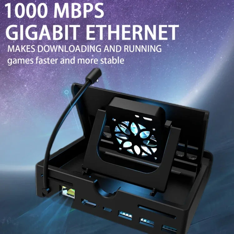 ROG ALLY 충전 베이스 다기능 도킹 스테이션, 6-in-1 버전