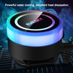 EVESKY 워터 쿨러 CPU 팬 RGB 팬 액체 히트싱크 일체형 라디에이터, 120mm 컬러풀, 120mm RGB, 240mm, 360mm