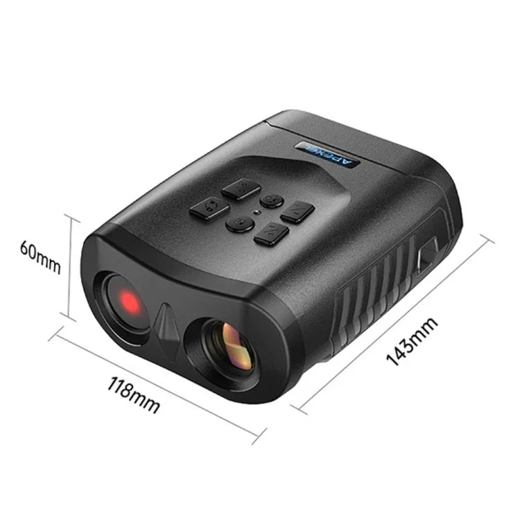 APEXEL 3인치 LCD HD 스크린 사진 비디오 휴대용 쌍안경 디지털 적외선 야간 투시 장치, APL-NV009
