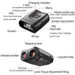 APEXEL 3인치 LCD HD 스크린 사진 비디오 휴대용 쌍안경 디지털 적외선 야간 투시 장치, APL-NV009