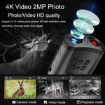 APEXEL 3인치 LCD HD 스크린 사진 비디오 휴대용 쌍안경 디지털 적외선 야간 투시 장치, APL-NV009
