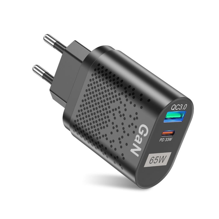 65W GaN 휴대폰 충전기 PD 고속 충전 컴퓨터 어댑터, 블랙 EU 플러그, 블랙 UK 플러그, 블랙 US 플러그, 블랙 AU 플러그, 블랙 KR 플러그, 화이트 EU 플러그, 화이트 UK 플러그, 화이트 US 플러그, 화이트 AU 플러그, 화이트 KR 플러그