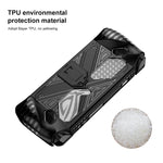 Asus ROG Ally 게임 콘솔 TPU 소프트 커버 홀더 브래킷 포함, TPU 블랙, TPU 화이트