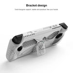 Asus ROG Ally 게임 콘솔 TPU 소프트 커버 홀더 브래킷 포함, TPU 블랙, TPU 화이트