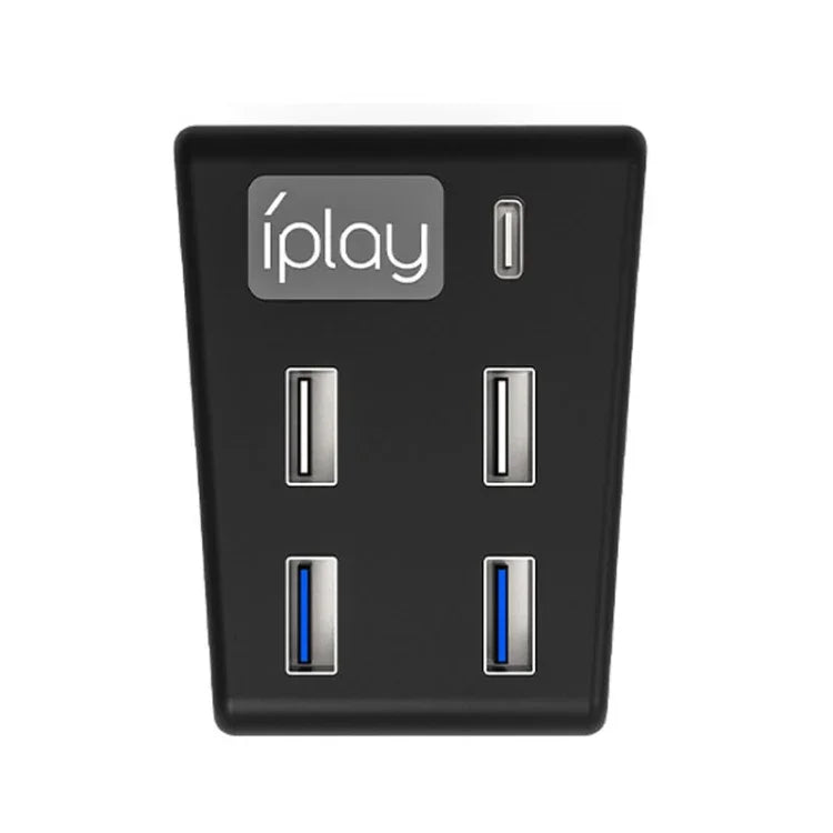 iplay HBP-308 소니 PS5용 5 in 1 게임 콘솔 USB3.0 허브 연결 전송 확장기, 소니 PS5용